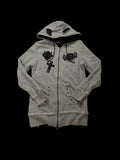 00' Ghost of Harlem Graphic Full-Zip Hoodie