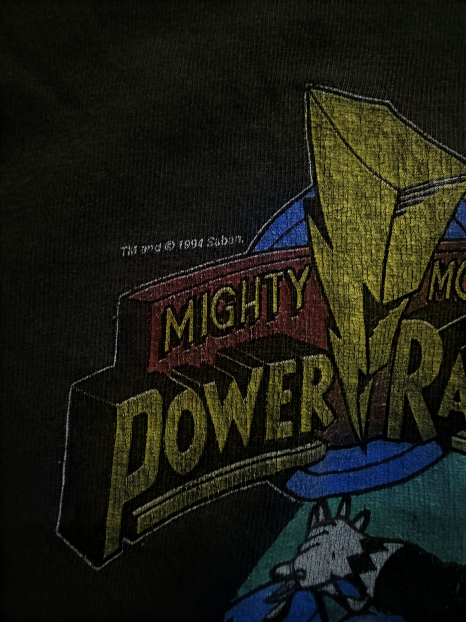 90' X-Men Power Rangers Graphic Tee