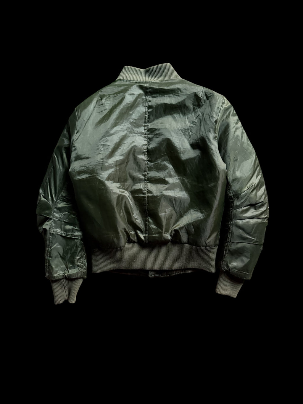 90's MA-1 Bomber Jacket Full-Zip