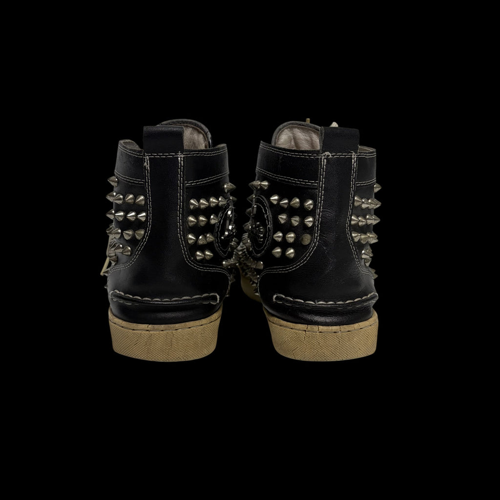 00' Christian Louboutin Louis Spiked High-Top's